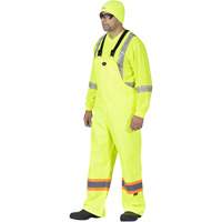 5629 Salopettes The Rock 300D, Polyester, Petit, Jaune lime haute visibilit&eacute; Moffatt Supply & Specialties