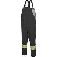 5629BK Salopettes The Rock 300D, Polyester, Petit, Noir Moffatt Supply & Specialties