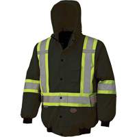 5026 Veste aviateur imperm&eacute;able 7 en 1, Polyester, Noir, T-petit Moffatt Supply & Specialties