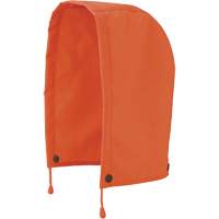 5400H Capuchon de veste de s&eacute;curit&eacute; imperm&eacute;able 300D Trilobal antid&eacute;chirure, Orange haute visibilit&eacute;, Polyester Moffatt Supply & Specialties