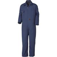 515 Coveralls with Brass Zipper, Men's, Navy Blue, Size 36 Moffatt Supply & Specialties