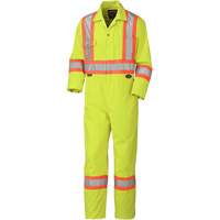 5512 Coveralls, 36, High Visibility Lime-Yellow Moffatt Supply & Specialties