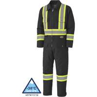 5539BKA Quilted Duck Coveralls, Small, Black Moffatt Supply & Specialties
