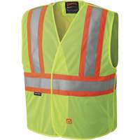 6916A Veste de s&eacute;curit&eacute; ignifug&eacute;e, Jaune lime haute visibilit&eacute;, Moyen/Petit, Polyester Moffatt Supply & Specialties