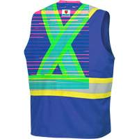 7730 FR-Tech&reg; Flame-Resistant Arc Safety Vest, Small, Royal Blue, 10 cal/cm² Moffatt Supply & Specialties