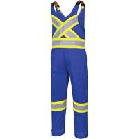 7714 FR-Tech&reg; Flame-Resistant Overalls, Small, Royal Blue Moffatt Supply & Specialties