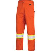 7763 FR-Tech&reg; 88/12 Arc Rated High-Visibility Safety Pants, 30, x 30, High Visibility Orange, 9.7 cal/cm² Moffatt Supply & Specialties