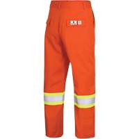 7763 FR-Tech&reg; 88/12 Arc Rated High-Visibility Safety Pants, 30, x 30, High Visibility Orange, 9.7 cal/cm² Moffatt Supply & Specialties