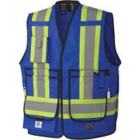 7733 FR-Tech&reg; Flame-Resistant Arc Surveyor's Vest, Small, Royal Blue, 9.7 cal/cm² Moffatt Supply & Specialties