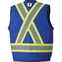 7733 FR-Tech&reg; Flame-Resistant Arc Surveyor's Vest, Small, Royal Blue, 9.7 cal/cm² Moffatt Supply & Specialties