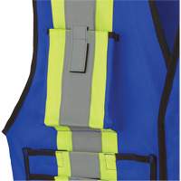 7733 FR-Tech&reg; Flame-Resistant Arc Surveyor's Vest, Small, Royal Blue, 9.7 cal/cm² Moffatt Supply & Specialties