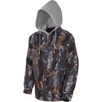 415CM Quilted Hooded Shirt, Men's, X-Small, Multi-Colour Moffatt Supply & Specialties