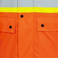 5892PKT High-Visibility FR Waterproof Safety Jacket, X-Small, High Visibility Orange Moffatt Supply & Specialties