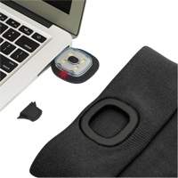 5678 Knit Toque with LED Headlight, Fleece Lining, One Size, Black Moffatt Supply & Specialties