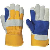 545 Fitter's Gloves, One Size, Split Cowhide Palm Moffatt Supply & Specialties