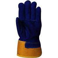 655 Insulated Fitter's Gloves, One Size, Split Cowhide Palm, Boa Inner Lining Moffatt Supply & Specialties