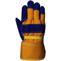 655 Insulated Fitter's Gloves, One Size, Split Cowhide Palm, Boa Inner Lining Moffatt Supply & Specialties