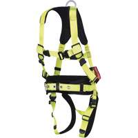 FBH-70110A PeakPro Plus Series Safety Harness with Trauma Strap, CSA Certified, Class A, X-Large Moffatt Supply & Specialties
