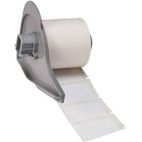 Harsh Environment Multi-Purpose Labels, Polyester, 1.5" L x 1" H, White Moffatt Supply & Specialties