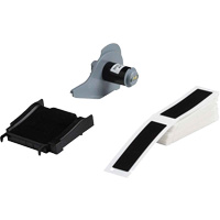 Raised Panel Labels, Polyester, 1" L x 4" H, Black Moffatt Supply & Specialties