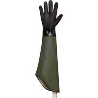 Gants r&eacute;sistants aux produits chimiques Chemstop, PVC, Doublure en Ouat&eacute;e Moffatt Supply & Specialties
