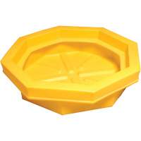 Ultra-Drum Tray&reg; without Grating, 32" L x 32" W x 8.1" H, 22.8 US gal. Spill Capacity Moffatt Supply & Specialties