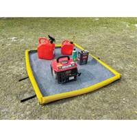 Small Ultra-Filter Pad, 0.8 US gal. Capacity, 2.5' W x 2' L x 3" H, Foam Wall Moffatt Supply & Specialties