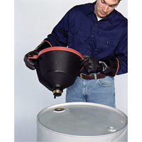 Ultra-Drum Funnel anti-&eacute;claboussures/grand Moffatt Supply & Specialties