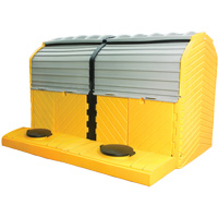 Trousse dextension sans drain pour Ultra-Hard Top Spill Pallets, 64" lo x 79" la x 62" h, Capacit&eacute; de charge 9000 lb Moffatt Supply & Specialties