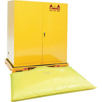 Double Drum Ultra-Safety Cabinet Bladder System, 63" lo x 38,5" la x 6,3" h, Capacit&eacute; de charge 3000 lb Moffatt Supply & Specialties