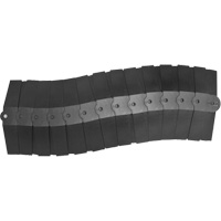 Medium Ultra-Sidewinder Cable Protection System avec capuchons, 33" x 9,8" x 1,4", 260 lb (0,13 tonnes) Moffatt Supply & Specialties