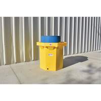 Ultra-Spill Collector &agrave; fond plat, 66 gal. US, Mobile Moffatt Supply & Specialties