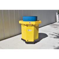 Ultra-Spill Collector &agrave; fond plat, 66 gal. US, Mobile Moffatt Supply & Specialties