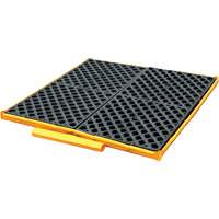 Ultra-Spill Deck flexible, &agrave; vessie, 4 barils, Capacit&eacute; de d&eacute;versement 110 gal. US, 51" x 48" x 5" Moffatt Supply & Specialties