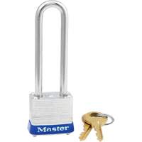 Padlock, Silver, Keyed Alike, Laminated Steel, 1-1/8" Width Moffatt Supply & Specialties