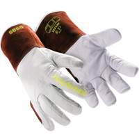 HeatArmor&reg; 5058 Welding Gloves, Grain Goatskin, Size Small/7 Moffatt Supply & Specialties