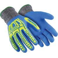 Gants r&eacute;sistants aux coupures Rig Lizard Fluid 7102, Taille 5/2T-petit, Calibre 13, Rev&ecirc;tement Nitrile, Enveloppe en Fibre de verre/PEHP, ASTM ANSI niveau A4 Moffatt Supply & Specialties