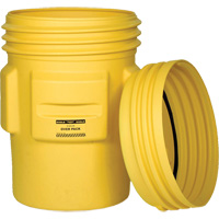Baril en plastique pour suremballage, 95 gal. US, Stationnaire Moffatt Supply & Specialties