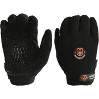 Gants de m&eacute;canicien anti-chocs, 7/Petit, Paume en Synth&eacute;tique/Su&egrave;de, Poignet &eacute;lastique/Boucle et crochet Moffatt Supply & Specialties