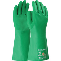 ATG MaxiChem&reg; Chemical-Resistant Gloves, Size Small, 14" L, Nitrile Moffatt Supply & Specialties
