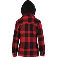 415RBW Quilted Hooded Shirt, Women's, X-Small, Multi-Colour Moffatt Supply & Specialties