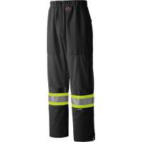6003BKP Traffic Safety Pants, Polyester, Small, Black Moffatt Supply & Specialties
