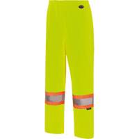 5629W Women's Waterproof Bib Pants, Polyester/Polyurethane, X-Small, High Visibility Lime-Yellow Moffatt Supply & Specialties