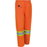 5586 450D Waterproof Safety Pants, Polyester/Polyurethane, 4X-Large, High Visibility Lime-Yellow Moffatt Supply & Specialties
