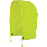 5401H Capuchon pour manteau de s&eacute;curit&eacute; imperm&eacute;able haute visibilit&eacute; ind&eacute;chirable en 300D trilob&eacute;, Jaune lime haute visibilit&eacute;, Polyester Moffatt Supply & Specialties