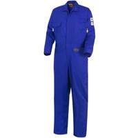 7779T FR-Tech&reg; 88/12 Arc Rated Flame Resistant Coveralls, Size 40 (Tall), Royal Blue, 10 cal/cm² Moffatt Supply & Specialties