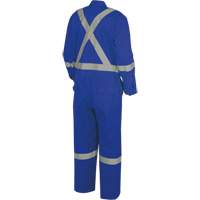 7709A "The Rock" FR-Tech&reg; High Visibility FR/Arc Rated Coveralls, Size 36, Royal Blue, 10 cal/cm² Moffatt Supply & Specialties