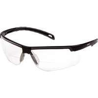 H2MAX Reader Lens with Black Frame, Anti-Fog, Clear, 2.0 Diopter Moffatt Supply & Specialties