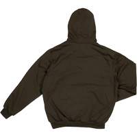 Water Repellent Fleece Pullover Hoodie, Men's, Small, Black Moffatt Supply & Specialties
