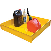 Flexible Utility Tray, 12" L x 12" W x 2 US gal. Spill Capacity Moffatt Supply & Specialties